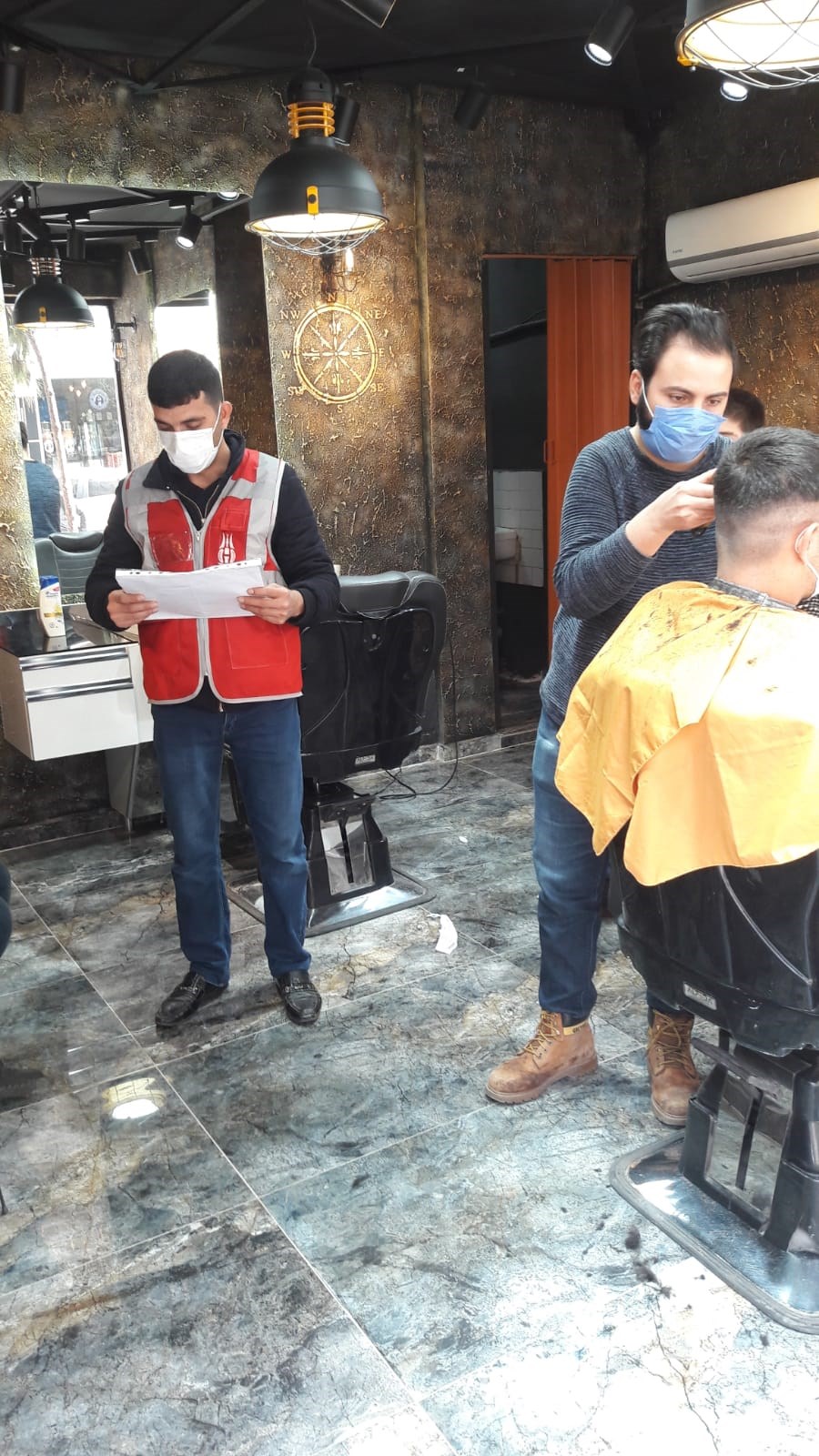 Berberler, Kuaförler, Güzellik Merkezileri, Hamam ve Saunalar ile Masaj salonları denetlendi